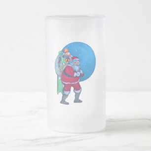CANECA DE CERVEJA VIDRO JATEADO PAPAIS NOEIS 3