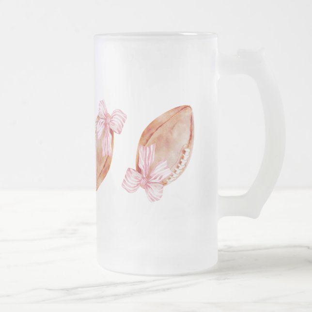 Caneca De Cerveja Vidro Jateado Papoilas bonitas caem mulheres arco aquarela (Direita)