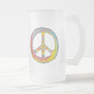 Caneca De Cerveja Vidro Jateado Paz 713 da Laço-Tintura