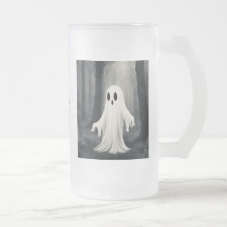 Caneca De Cerveja Vidro Jateado Peguei um Pequeno Espírito de Outono
