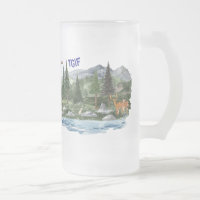 Personalizar a vida selvagem alta das montanhas