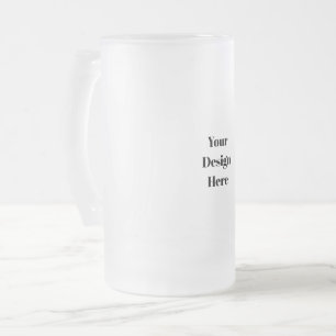 Caneca De Cerveja Vidro Jateado Personalizar ou personalizar