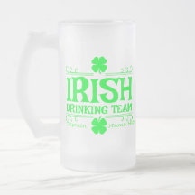 Personalize Equipe Irlandesa de Bebidas
