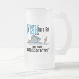 Caneca De Cerveja Vidro Jateado Pesca Engraçada De Manga Pesca Humor Pesca 3 Taman
