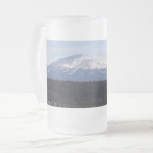 Caneca De Cerveja Vidro Jateado Pico de Fosco de Pico de Pike
