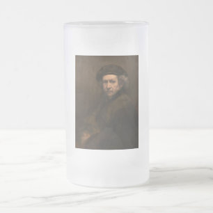 Caneca De Cerveja Vidro Jateado Pintor Holandês Rembrandt Artista Mestre da Idade 