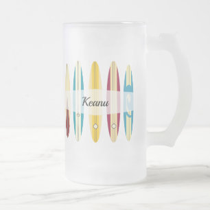 Caneca De Cerveja Vidro Jateado Placas de Longo Prazo Vintage