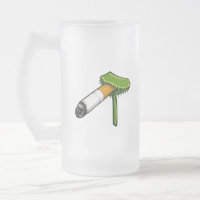 Planta de Venus Flytrap Com Cigarro