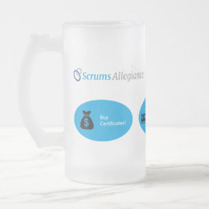 Caneca De Cerveja Vidro Jateado Pontas de História com Transparência