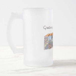 Caneca De Cerveja Vidro Jateado Portland OU