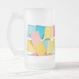Caneca De Cerveja Vidro Jateado Post It, Post Me