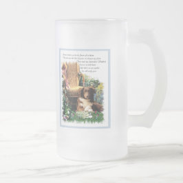Caneca De Cerveja Vidro Jateado Presentes de Arte do Australian Shepherd