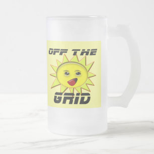 Caneca De Cerveja Vidro Jateado Presentes de energia solar e produtos de Promocion