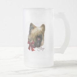 Caneca De Cerveja Vidro Jateado Presentes de Natal Briard