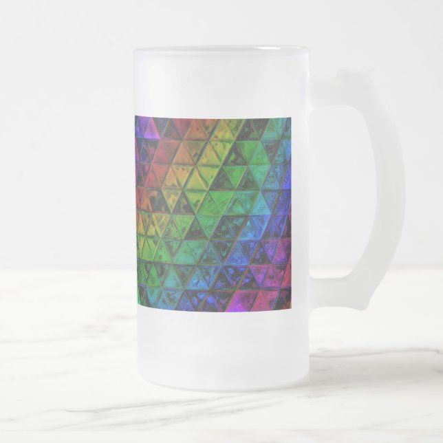 Caneca De Cerveja Vidro Jateado Pride Glass (Direita)