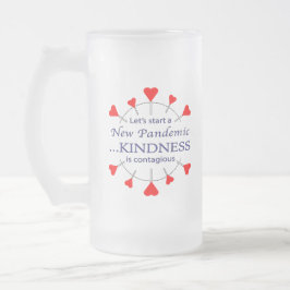 Caneca De Cerveja Vidro Jateado Promova a Bondade