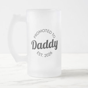 Caneca De Cerveja Vidro Jateado Promovido Ao Est Pai. 2026 I