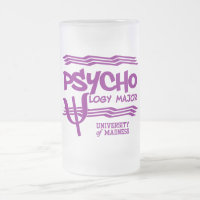 Psicologia Mug principal - escolha estilo e cor