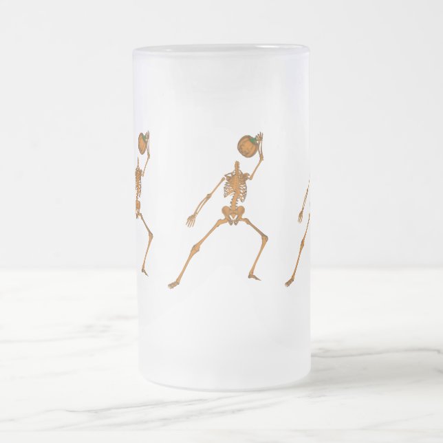 Caneca De Cerveja Vidro Jateado Pumpleton (Centro)