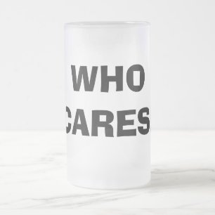 CANECA DE CERVEJA VIDRO JATEADO QUEM SE IMPORTA!