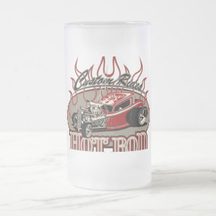 Caneca De Cerveja Vidro Jateado Rato quente carioca