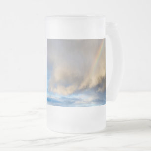 Caneca De Cerveja Vidro Jateado rebelião do arco-íris