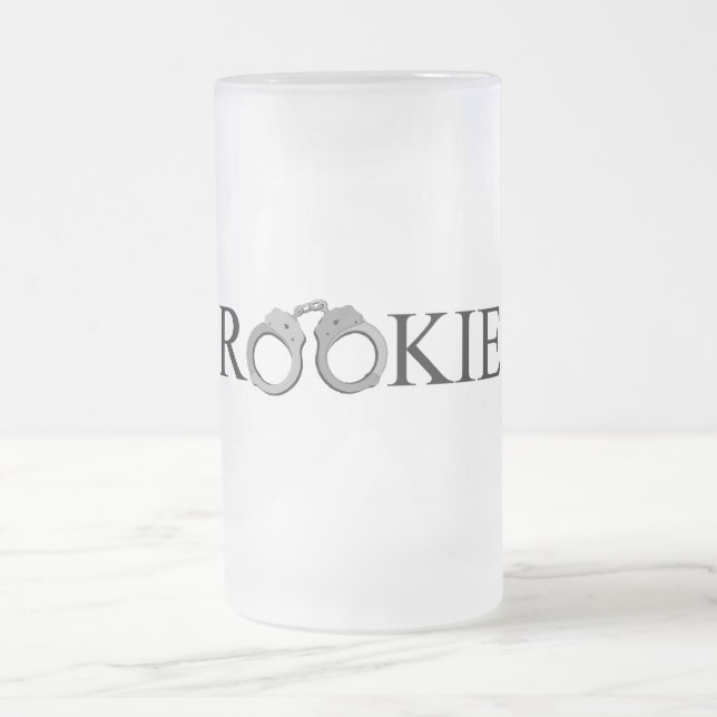 Caneca De Cerveja Vidro Jateado Recruta (Centro)