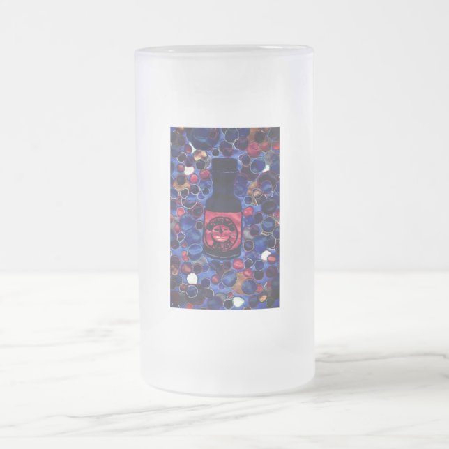 Caneca De Cerveja Vidro Jateado Relish (Centro)