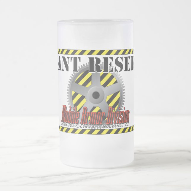 Caneca De Cerveja Vidro Jateado Reservatório do líquido refrigerante - divisão (Centro)