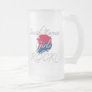 Caneca De Cerveja Vidro Jateado Rocha coreana sul das meninas!