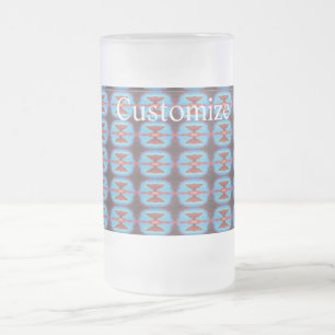 Caneca De Cerveja Vidro Jateado Rochas vermelhas do Navajo Thunder_Cove