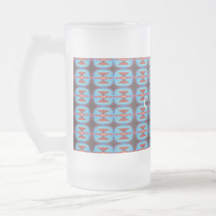 Caneca De Cerveja Vidro Jateado Rochas vermelhas do Navajo Thunder_Cove