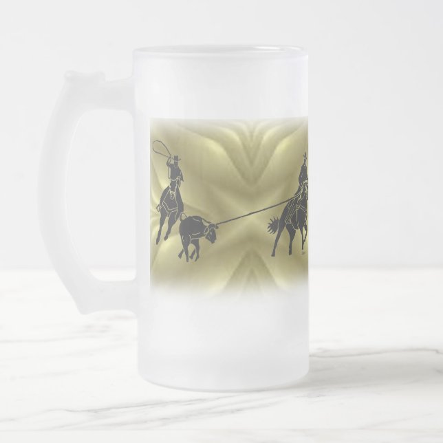 Caneca De Cerveja Vidro Jateado Ropers 203 da equipe (Esquerda)