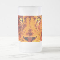Rosto do Leão Laranja