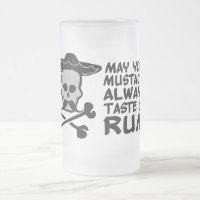 Rum Mustache - escolha estilo, cor