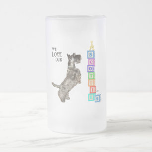 Caneca De Cerveja Vidro Jateado Scottie Encontra um Prêmio