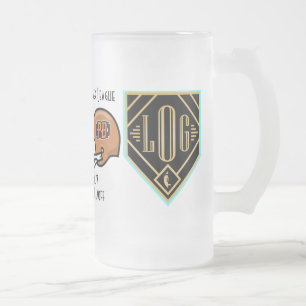 Caneca De Cerveja Vidro Jateado Semana 14 SwagBrag Zing v Pico