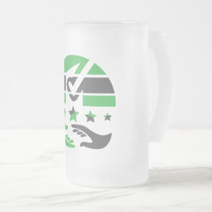 Caneca De Cerveja Vidro Jateado Seu voto é sua voz