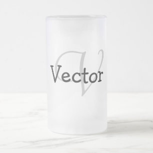 Caneca De Cerveja Vidro Jateado simples e mínimo adicione seu nome PADRINHOS DE C