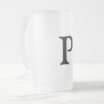 Caneca De Cerveja Vidro Jateado simples e mínimo adicione seu nome PADRINHOS DE CA<br><div class="desc">design</div>