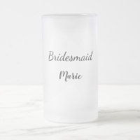 SIMPLLE MINIMAL adicione seu nome como bridesmaid