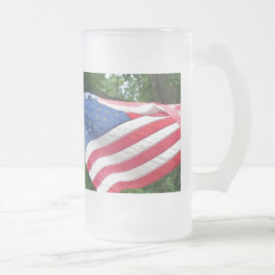 Caneca De Cerveja Vidro Jateado Sinalizador