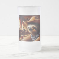 Sloth Cowboy em Saloon