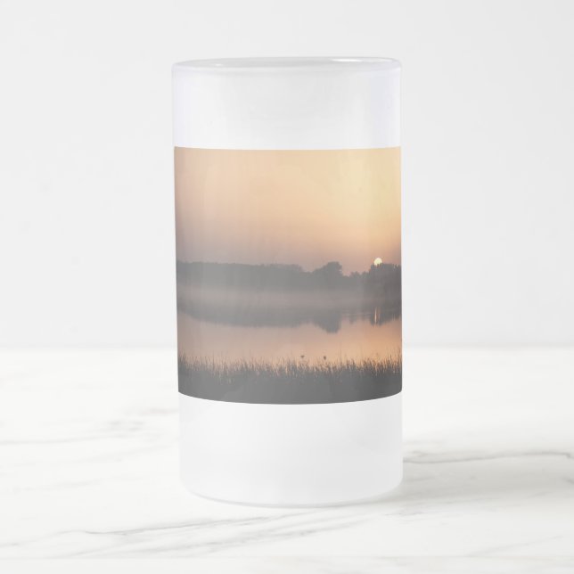Caneca De Cerveja Vidro Jateado Sol (Centro)