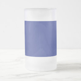 Caneca De Cerveja Vidro Jateado Solid Deep Blue Backdrop | Bold Minimalist Design