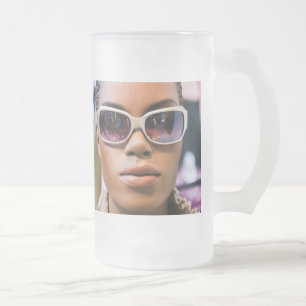 Caneca De Cerveja Vidro Jateado Sou realmente linda