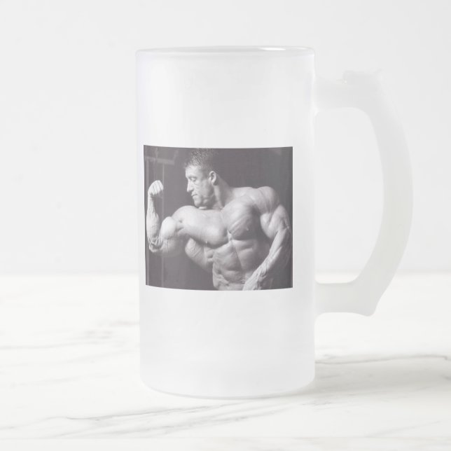 Caneca De Cerveja Vidro Jateado Sr. O do dorian YATES (Direita)