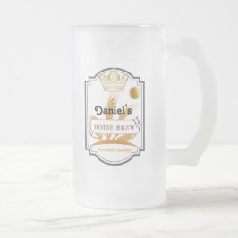 Caneca De Cerveja Vidro Jateado Taça de vidro personalizado
