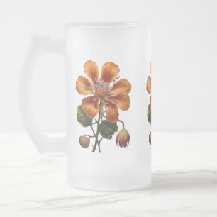 Caneca De Cerveja Vidro Jateado Tampão de vidro do Fosco brilhante - 16 oz
