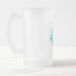 Caneca De Cerveja Vidro Jateado Tartaruga de mar de Kalypso